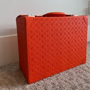 ORANGE LV TRAVEL CASE (originally LV x Nike)